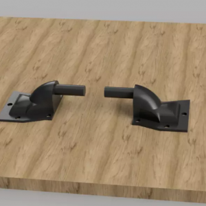 Gancio DX SX per Cappelliera Audi A3 8P (2003-2012) kit riparazione