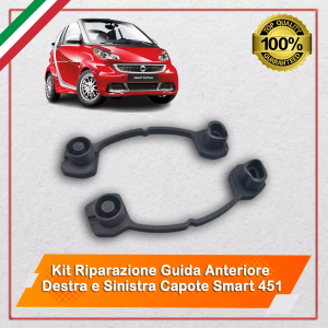 Kit Riparazione Guida Anteriore Destra e Sinistra Capote Smart 451 (2007-2014)