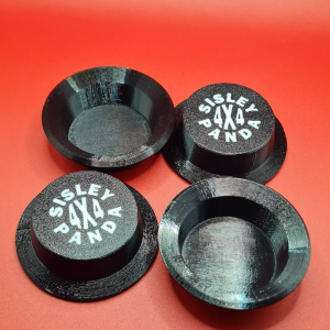 Kit 4 Coprimozzi Replica per Fiat Panda 4x4 Sisley – Look Originale e Qualità