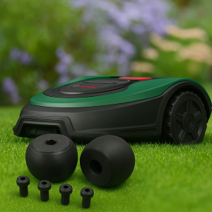 Set 2 Ruote Anteriori di Ricambio per Robot Tagliaerba Bosch Indego