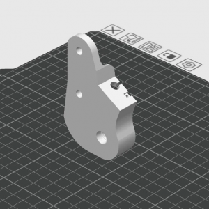Supporto Maniglia Leva Cofano Compatibile con Alfa Romeo 159.