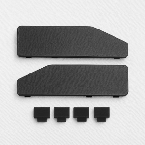 Copertura Riparazione Aletta Tetto Nera Sinistra e Destra per Mercedes-Benz R230