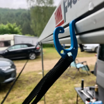 Ganci Fiamma per Tendalino Camper F45 – Hooky Stampato 3D per Guida Keder 7mm