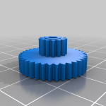 Sostituzione Ingranaggio Plastica Extraflame / Kenta K9117056/57