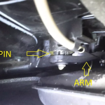 Ricambio Premium VW MK4 Blend Door Pin Bushing